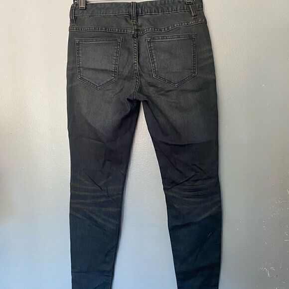 Free people Jeans black distressed 26 - Picture 5 of 9